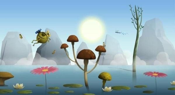 奔跑吧蛙兄游戏截图2