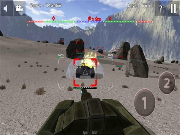 装甲部队世界战争游戏截图3