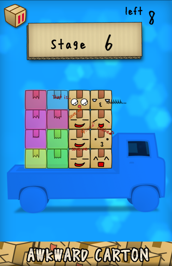 尴尬的纸箱游戏截图2
