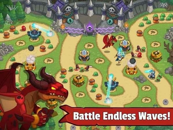 帝国守卫战英雄传奇塔防游戏截图3