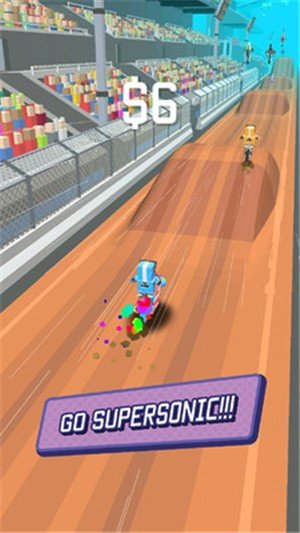 像素摩托车游戏截图4