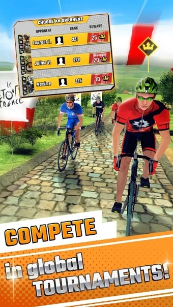 自行车之星环法自行车赛游戏截图4