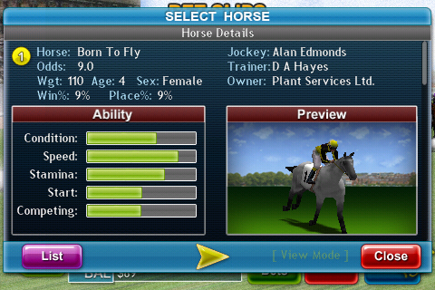 3d赛马专业版游戏截图3