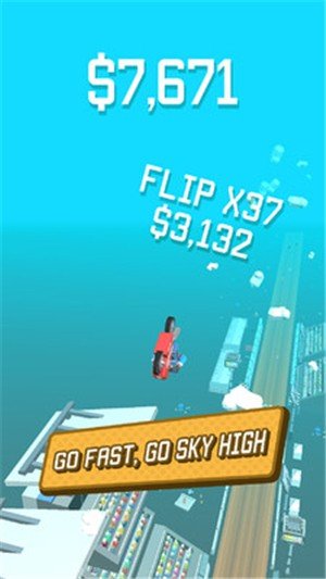 像素摩托车游戏截图2