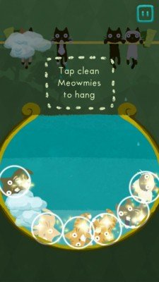 喵喵洗澡时间游戏截图3