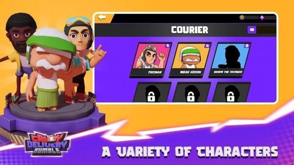 疯狂的送货隆隆声游戏截图1