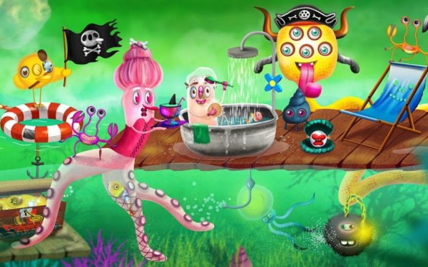 粘粘与毛毛宇宙大历险游戏截图2