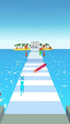 红蓝对决跑酷游戏截图1