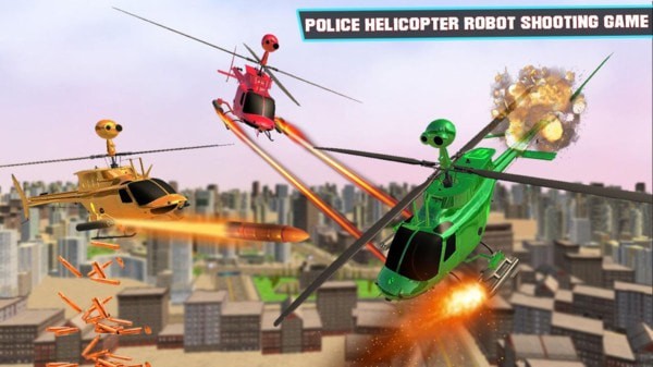 警车改造机器人游戏截图2