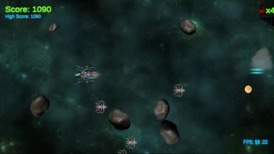 复古太空战机游戏截图1