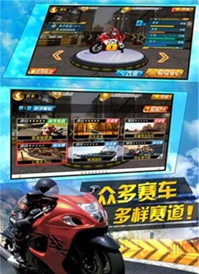 3d狂野摩托3游戏截图1