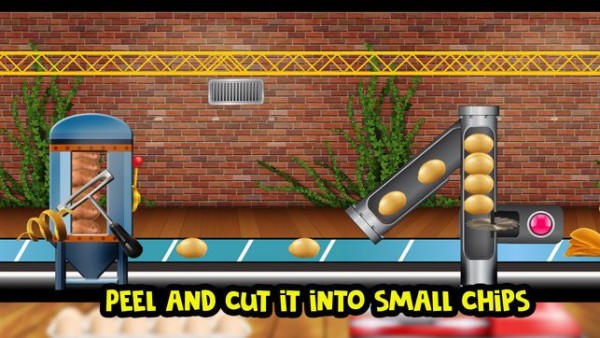 薯片小吃厂游戏截图3