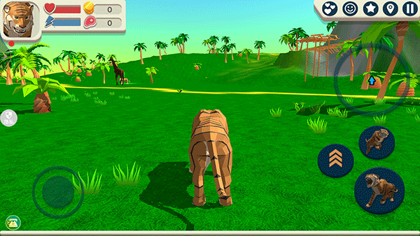 野生老虎模拟器游戏截图2