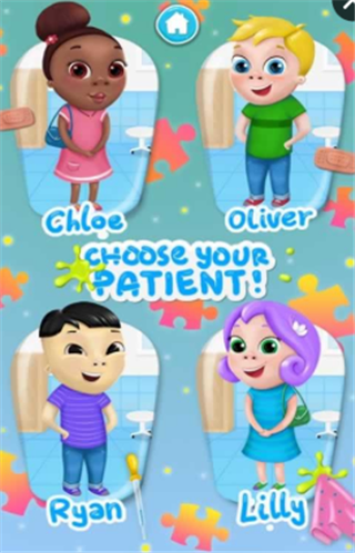 儿童鼻科医生游戏截图2