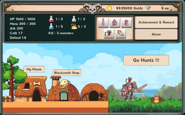 2d怪兽猎人游戏截图2