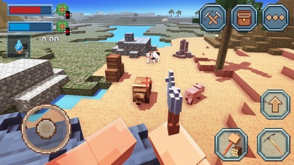 像素生存建筑世界游戏截图1