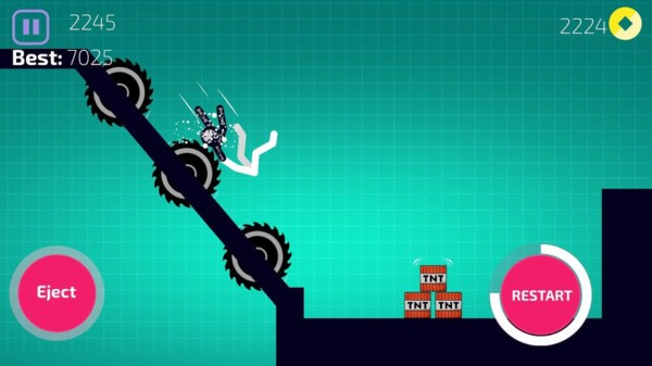 火柴人的一百种死法游戏截图2
