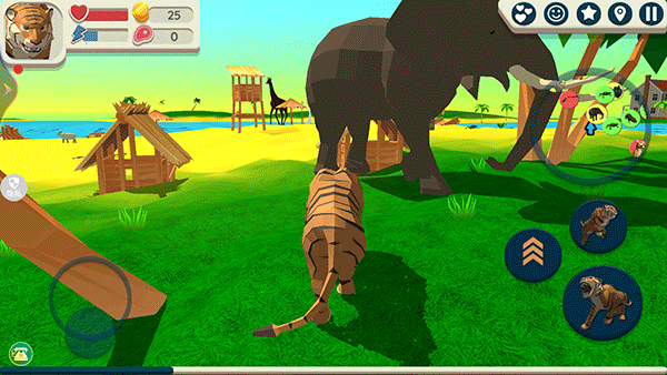 野生老虎模拟器游戏截图3