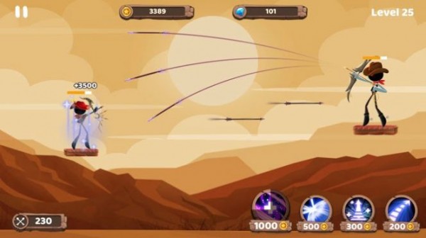 弓箭手先生射箭游戏截图3