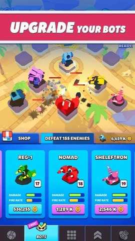 合并机器人塔防游戏截图3