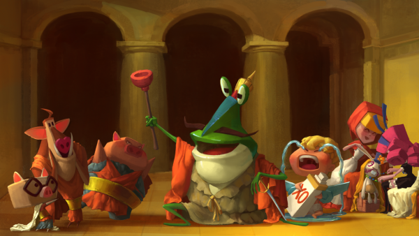 英雄小镇游戏截图1