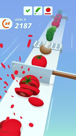 疯狂一刀切红包版游戏截图2