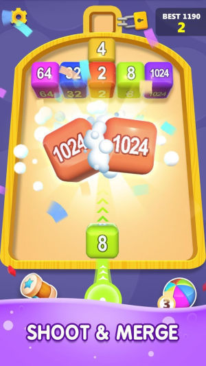 2048方块射手游戏截图2