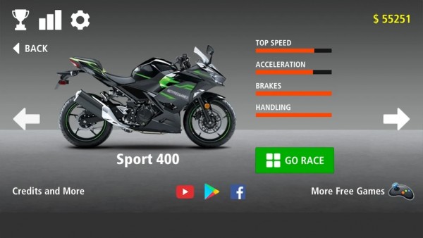 高速交通摩托车漂移游戏截图1