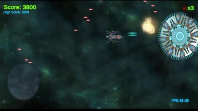 复古太空战机游戏截图3
