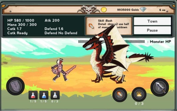 2d怪兽猎人游戏截图3