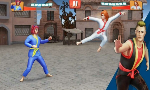 标记队空手道战虎游戏截图1