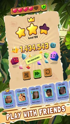 丛林方块消消乐游戏截图1