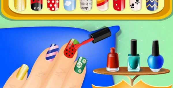 星星女孩的美甲屋游戏截图1