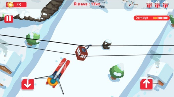 滑雪冠军游戏截图2