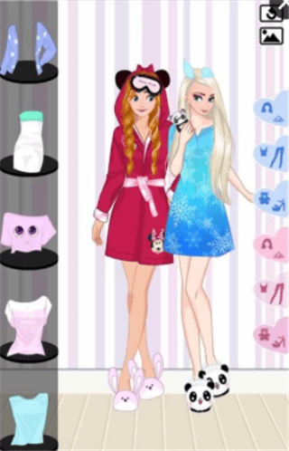 闺蜜睡衣派对游戏截图1