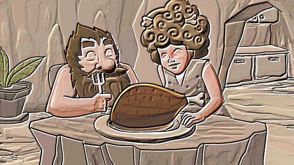 原始人救老婆游戏截图2