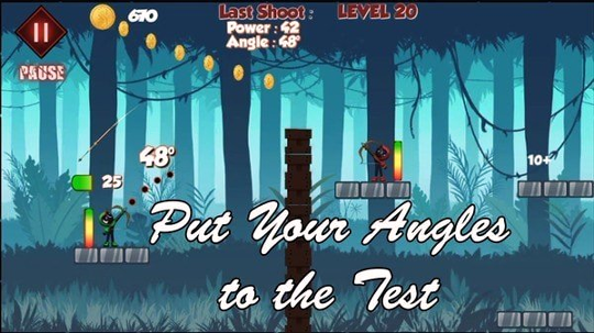 火柴人弓箭手2021游戏截图1