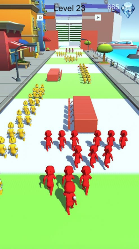 人群楼梯坠落游戏截图3