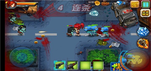 美女大战僵尸游戏截图2