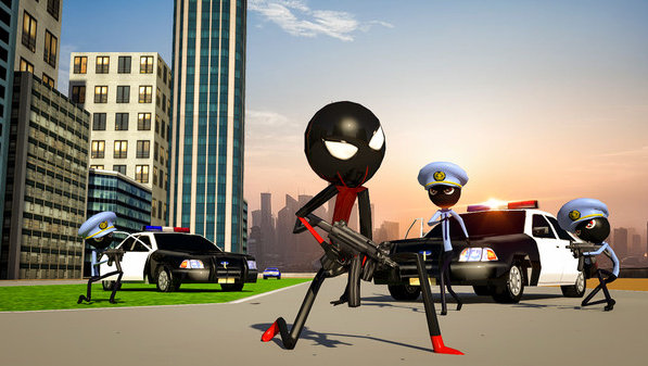 火柴人朋克英雄游戏截图1