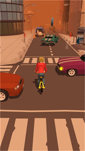 疯狂的自行车骑士游戏截图1