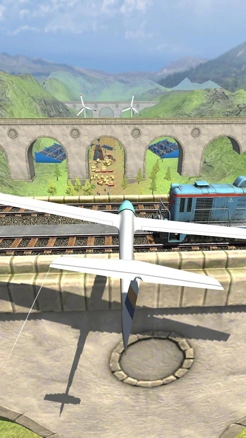 滑翔机跳跃游戏截图3