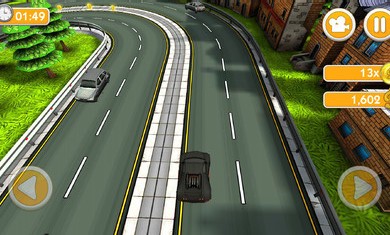 交通事故公路赛车游戏截图1