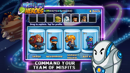 科幻英雄游戏截图2