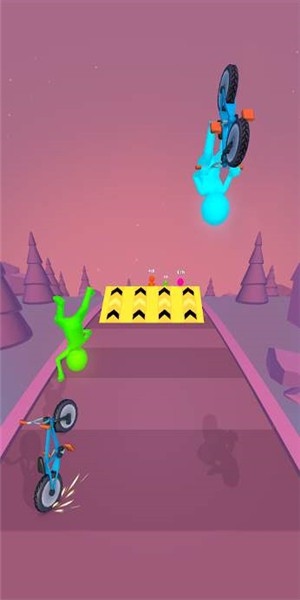 深夜多人自行车游戏截图1