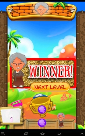 愤怒的老太泡泡射击游戏截图2