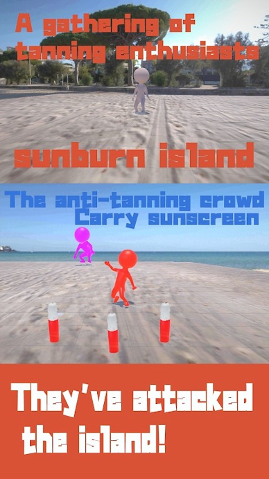 不能容忍任何人干扰我晒黑游戏截图1