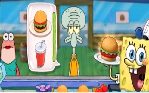 海绵宝宝生锈的厨师游戏截图2
