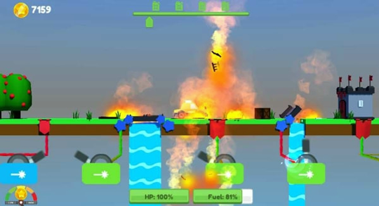 机关桥梁游戏截图4