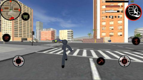 黑豹绳索火柴人游戏截图2